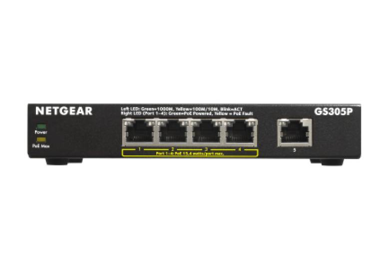 NETGEAR GS305P-200PES GS305P Strømforsyning-switch-3