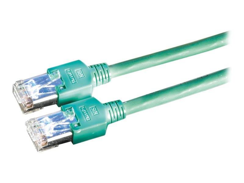 Secomp 21.05.8013 RJ45 Netværkskabel, patchkabel CAT 5e S/UTP 1.00 m Grøn Halogenfri 1 stk-1