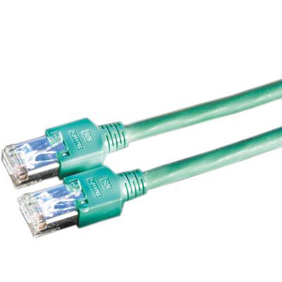 Secomp 21.05.8013 RJ45 Netværkskabel, patchkabel CAT 5e S/UTP 1.00 m Grøn Halogenfri 1 stk-2