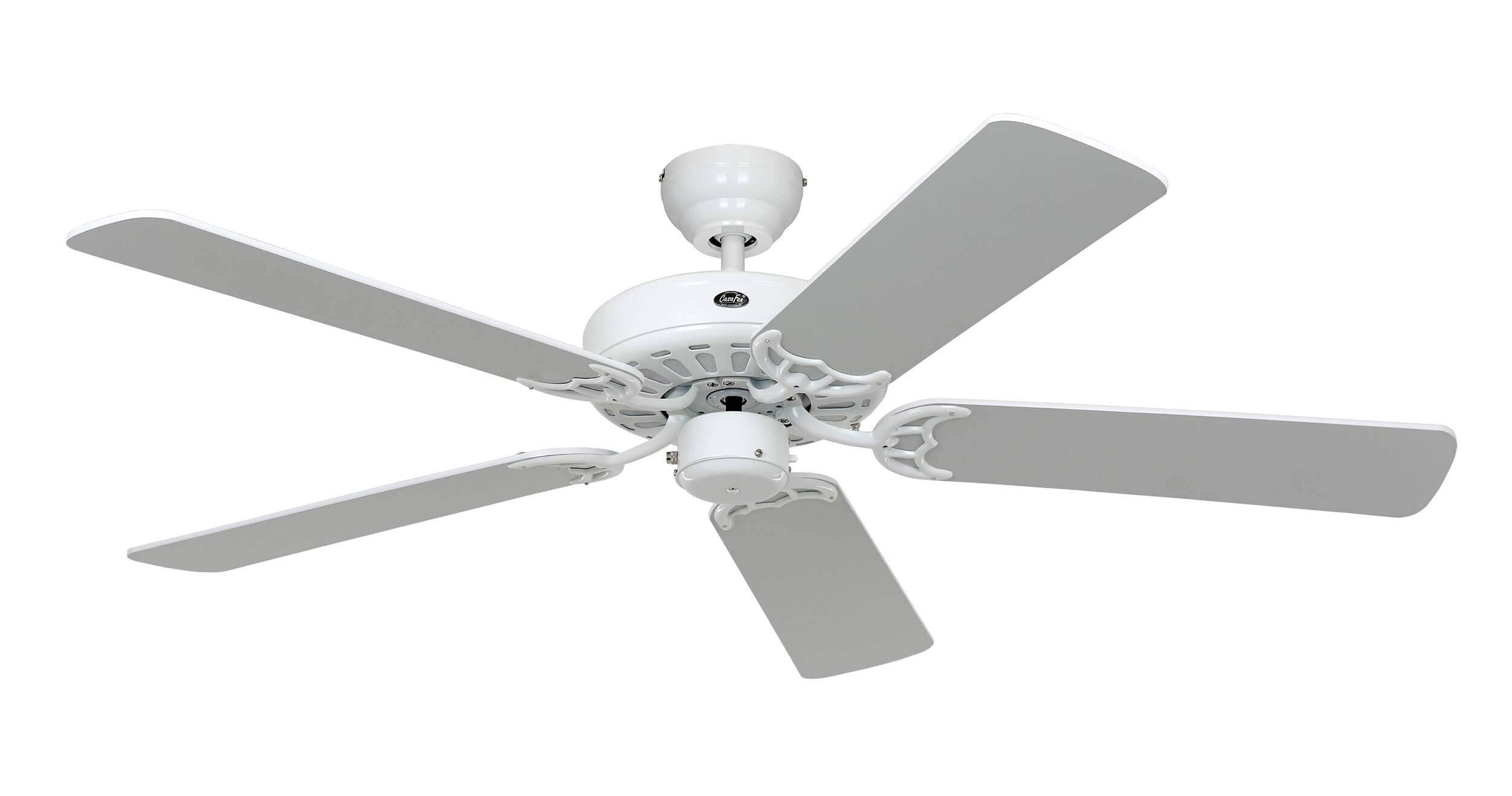 CasaFan Classic Royal 132 WE Loftsventilator (Ø x H) 132 cm x 230 mm Vingefarve: Hvid Chassisfarve: Hvid-1