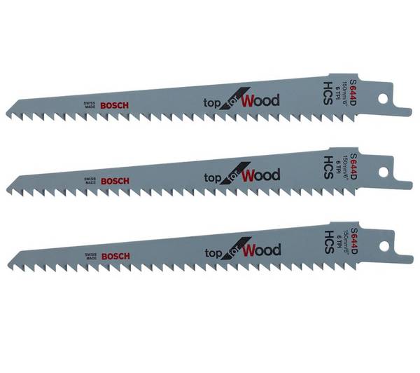 Bosch Home and Garden F016800303 Keo sæt med 3 stk.  Savbladslængde 150 mm 1 stk