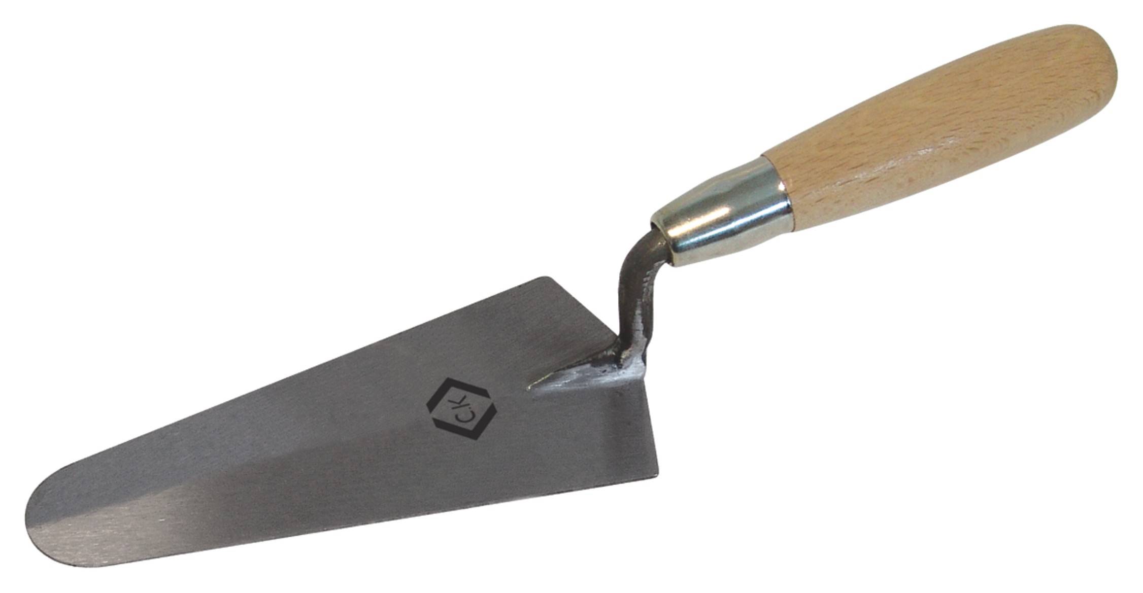 C.K Gauging Trowel Carbon Steel Wood Grip 180mm C.K. T527207-0