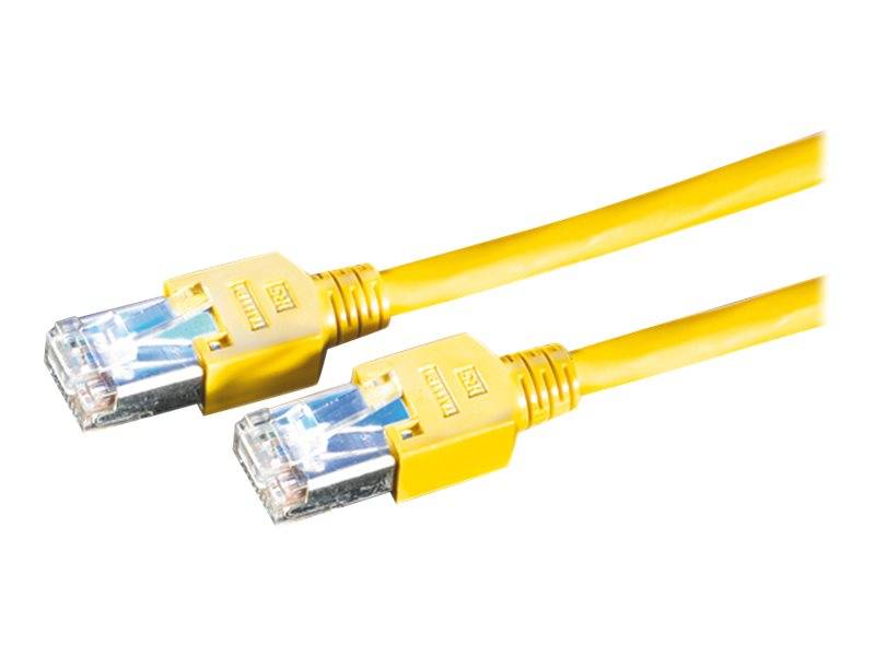 Secomp 21.05.8022 RJ45 Netværkskabel, patchkabel CAT 5e S/UTP 2.00 m Gul Halogenfri 1 stk-2