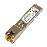 Mikrotik S-RJ01 Switch SFP transceivermodul 1.25 GBit/s 0.1 km Modultype T-4