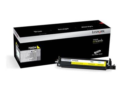 Lexmark Udviklerenhed - 700D4 Original Gul 40000 Sider 70C0D40-0