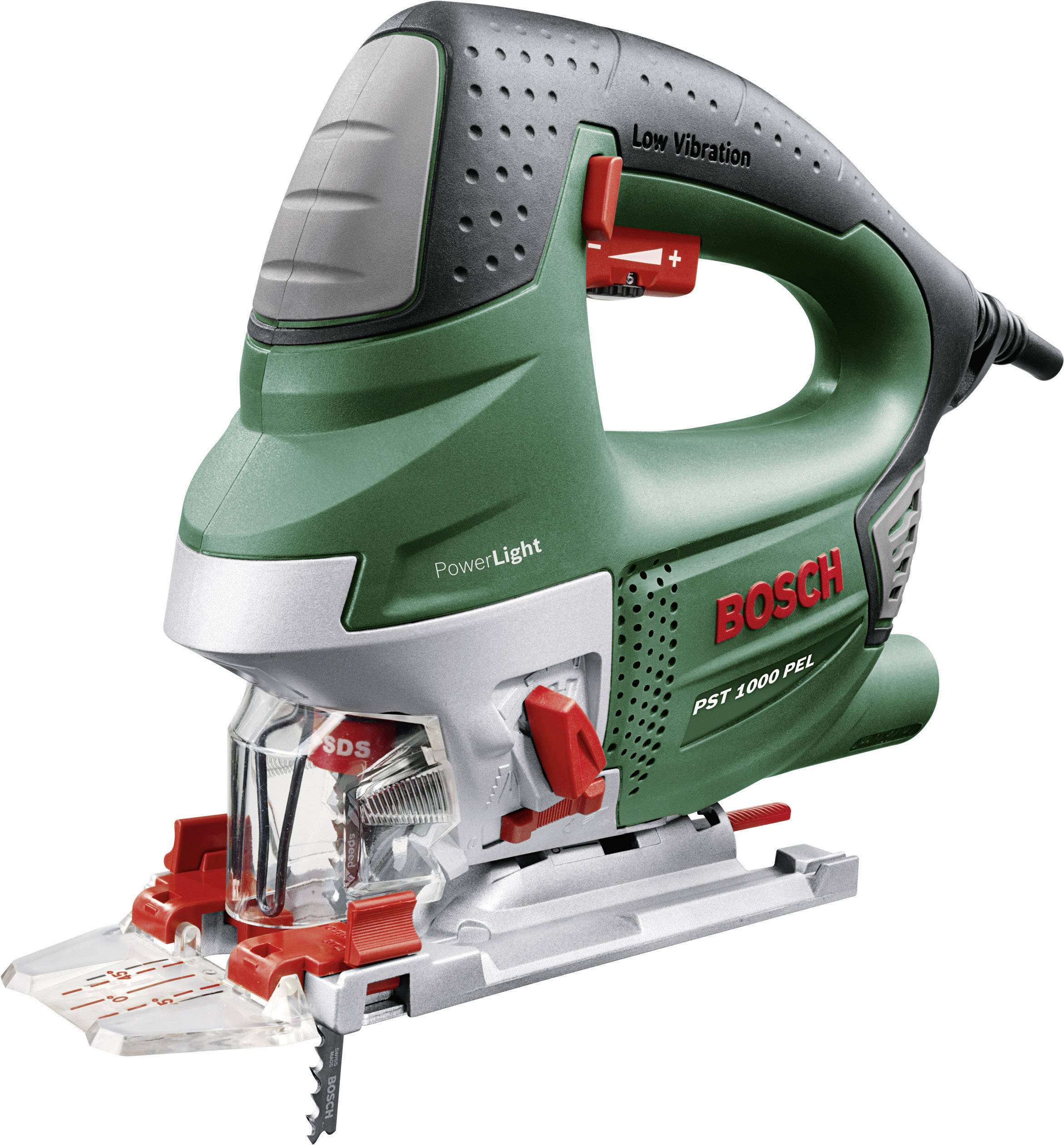 Bosch Home and Garden PST 1000 PEL Compact Pendelhub stiksav 06033A0300 inkl. tilbehør, Kuffert 650 W