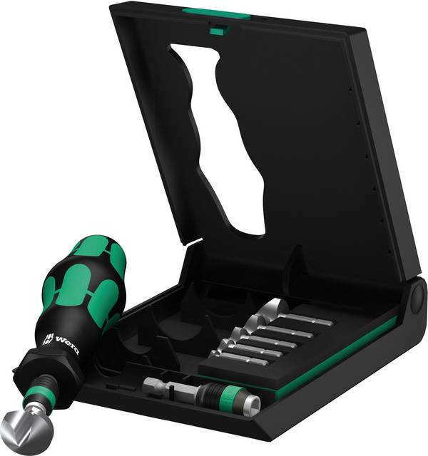 Wera 845/8 05104655001 Keglesænker-sæt 8 dele 6.3 mm, 8.3 mm, 10.4 mm, 12.4 mm, 16.5 mm, 20.5 mm HSS 1/4" (6,3 mm) 1 Set