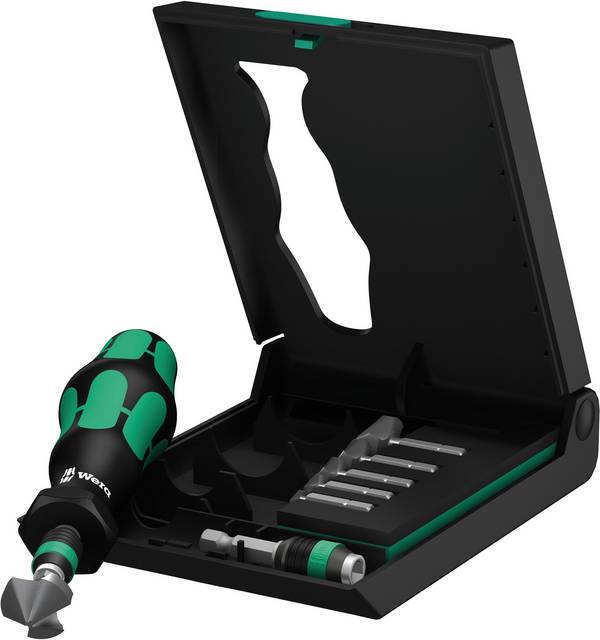 Wera 846/8 05104650001 Keglesænker-sæt 8 dele 6.3 mm, 8.3 mm, 10.4 mm, 12.4 mm, 16.5 mm, 20.5 mm HSS 1/4" (6,3 mm) 1 Set