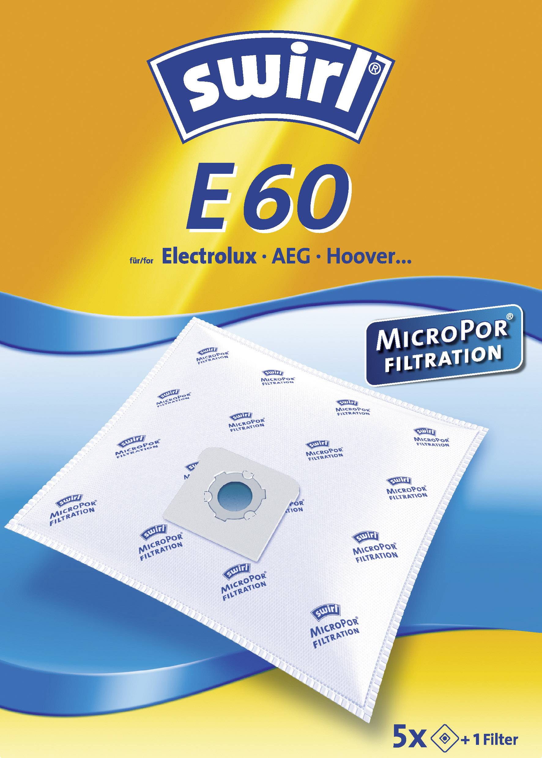 Swirl E60 MicroPor 5 stk
