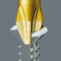 Wera 05066106001 867/1 TORX® BDC Torx-bit Drev (skruetrækker): 1/4" (6,3 mm) Udgang: TORX TB 10 300 mm-2