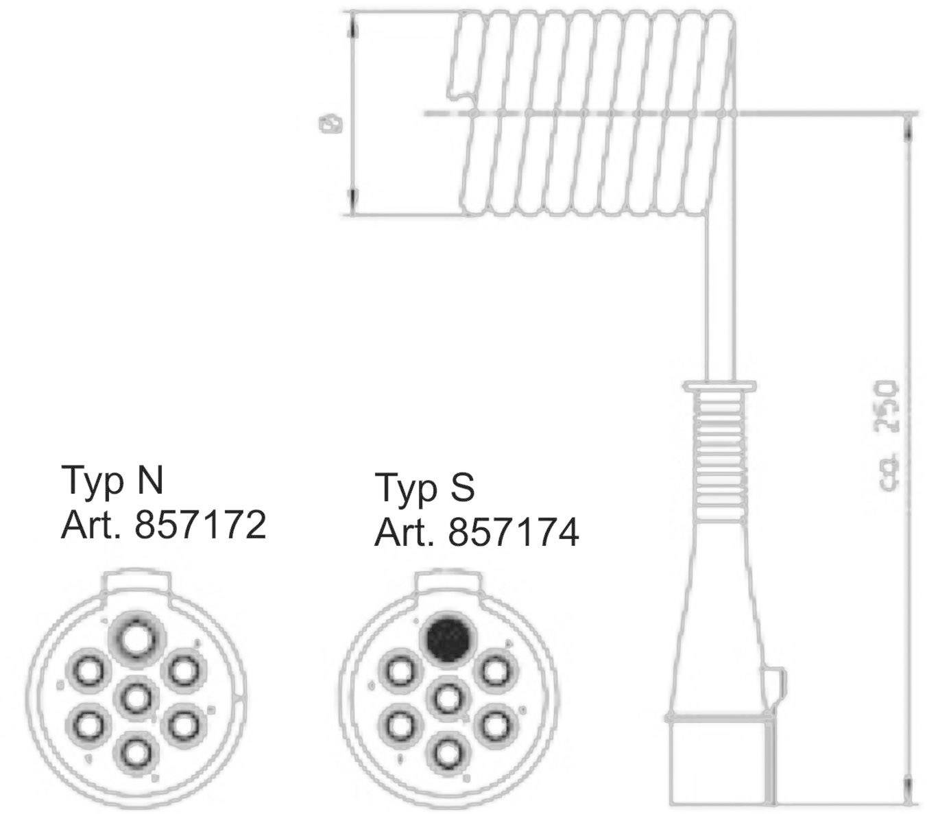 RUNCCI-YUN 10pcs Connettore DIN 7 Pin, Maschio/Femmina Per