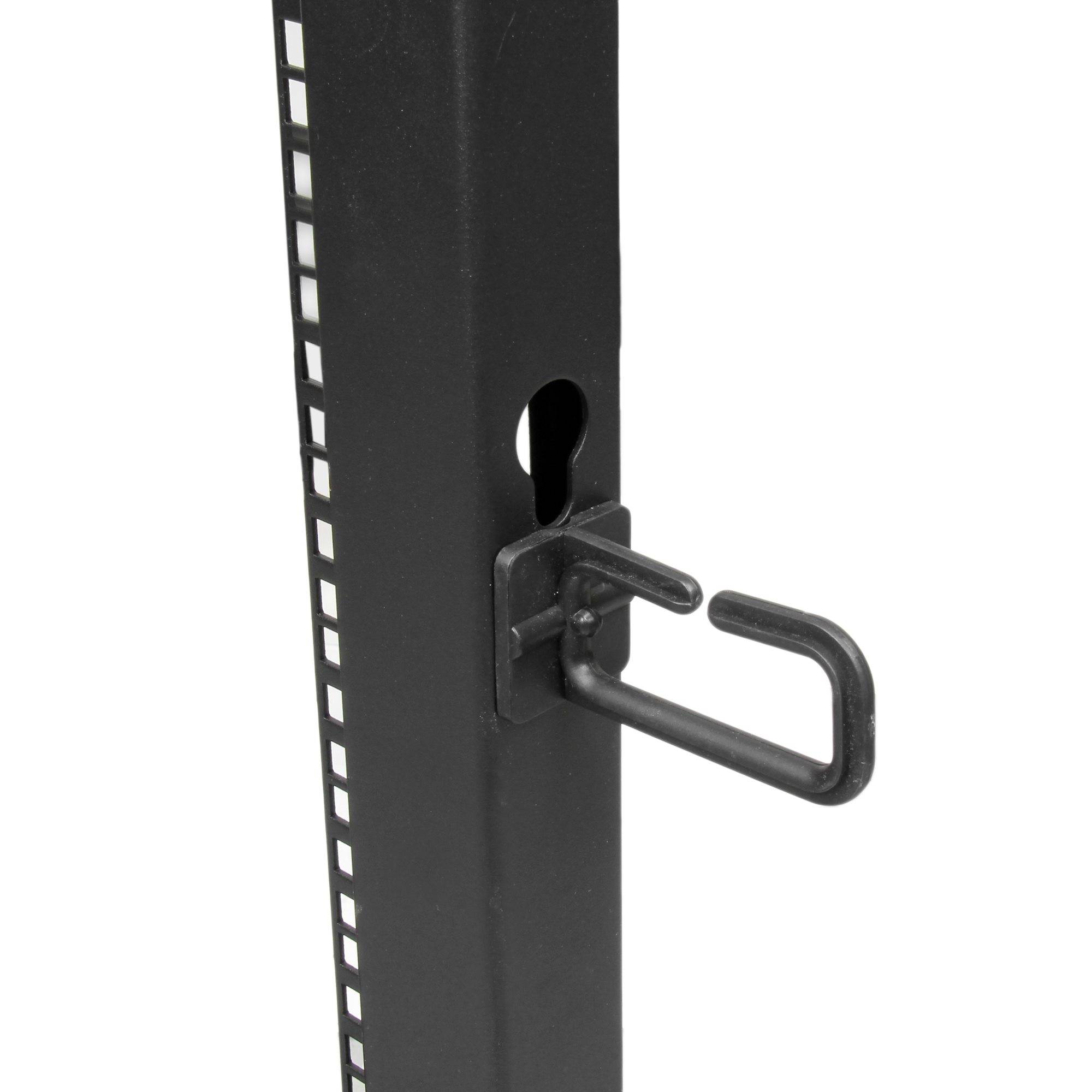 StarTech.com Rack 19 tommer serverskab (B x H x T) 60 x 77.1 x 1.119 cm 15 U Sort-1