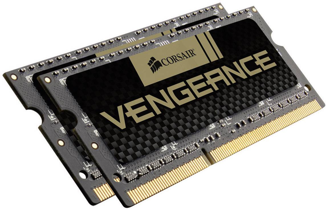 Corsair Vengeance Bærbar computer-arbejdshukommelsessæt DDR3 16 GB 2 x 8 GB Non-ECC 1600 MHz SO-DIMM 10-1 | Conradelektronik.dk