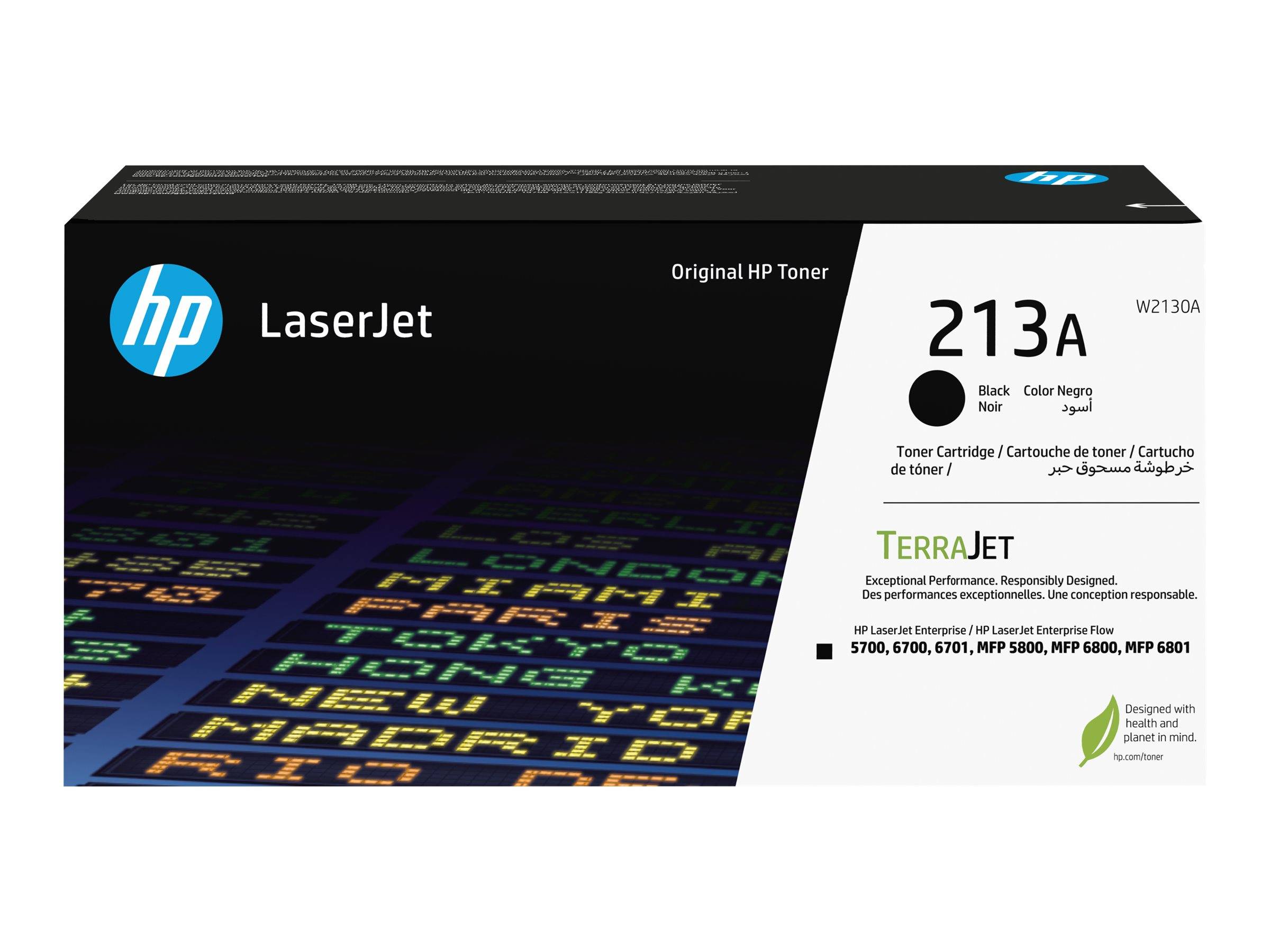 HP 213A - sort - original - LaserJet - tonerpatron (W2130A)-0