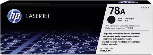 HP Tonere 78A Original  Sort 2100 Sider CE278AD