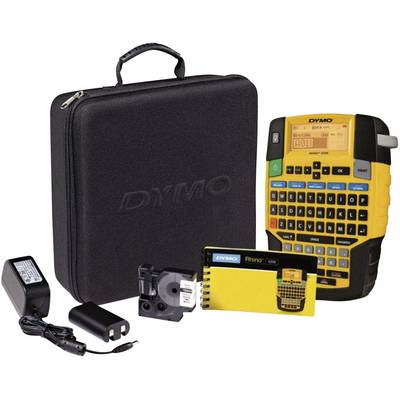 DYMO RHINO 4200 Kit Labelprinter Velegnet til skriftbånd: IND 6 mm, 9 mm, 12 mm, 19 mm