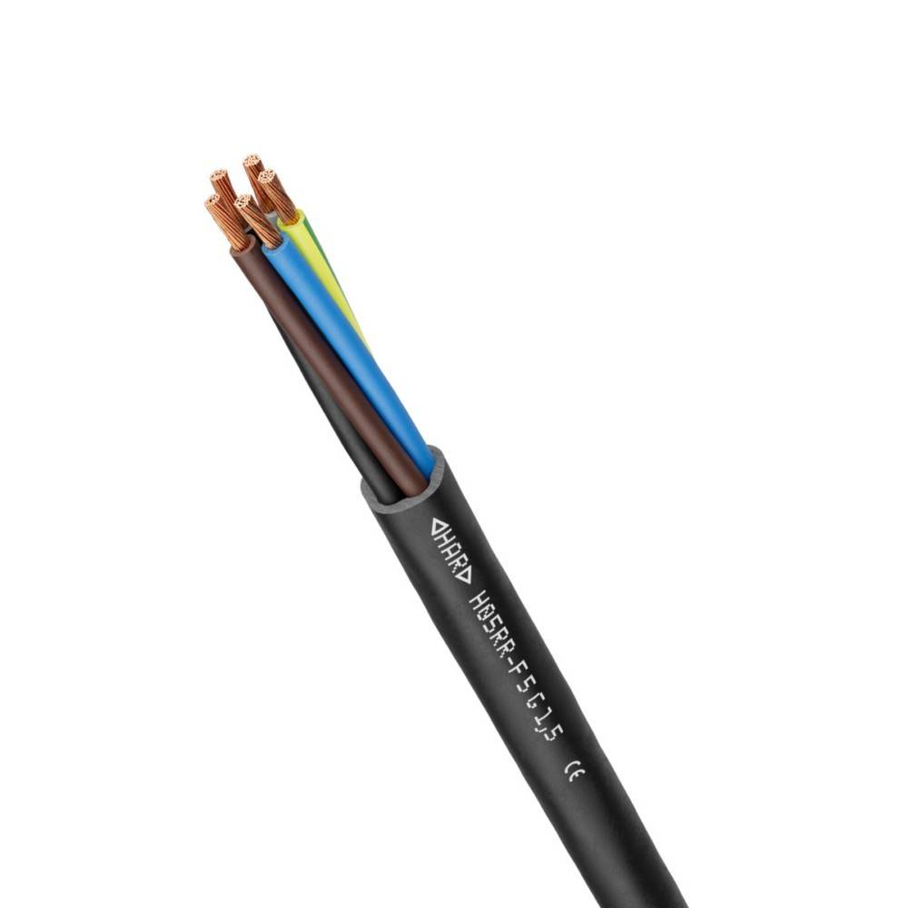 LAPP 1600200-20 Tilslutningskabel H05RR-F 3 x 1.5 mm² Sort 20 m