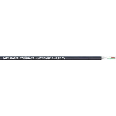 LAPP 2170223-100 Busledning UNITRONIC® BUS 1 x 2 x 0.32 mm² Sort 100 m