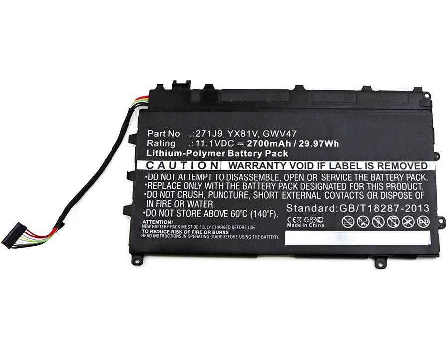 CoreParts Reservebatteri MBXDE-BA0106 11.1 V Dell-0
