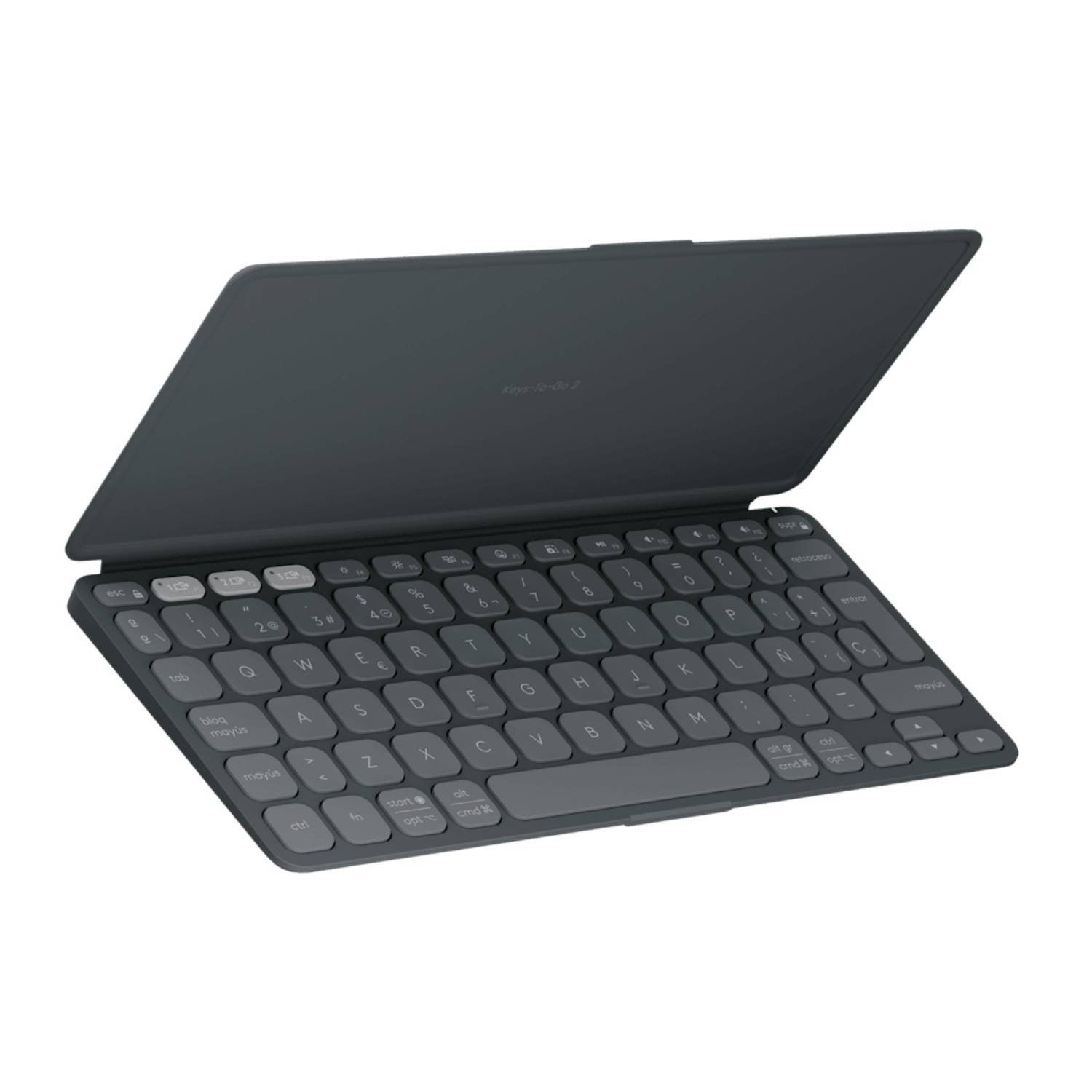 Logitech 920-012964 Kabelfri Tastatur Deutsch, QWERTZ Flerfarvet Multimedietaster-2