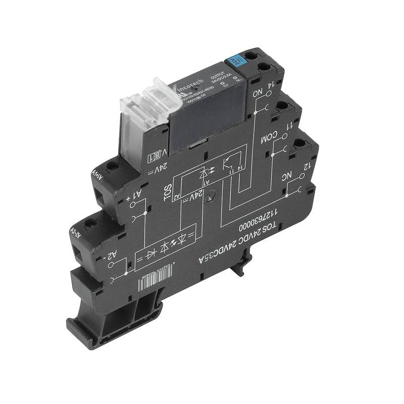 Weidmüller Halvlederrelæ 1127630000 3.5 A Koblingsspænding (max.): 33 V/DC 10 stk