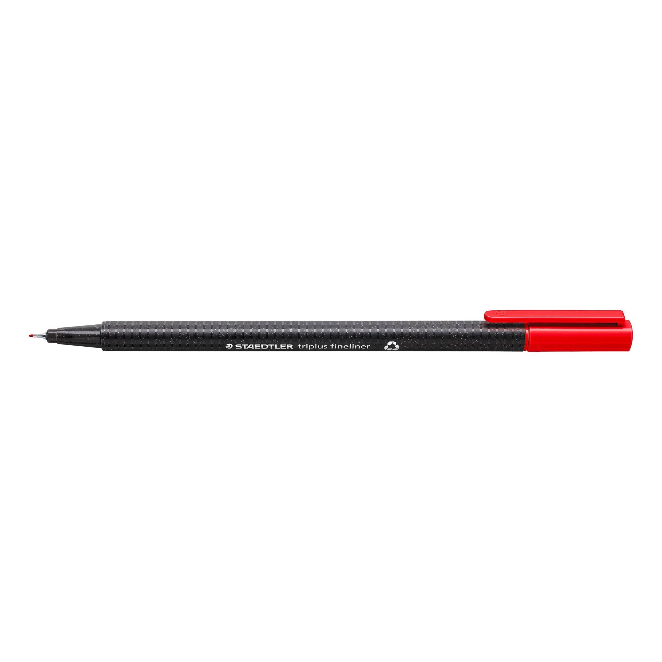 Staedtler STAEDTLER triplus 334 - Fineliner - Rot - wasserbasierte Tinte 334-2 Fineliner 1 stk-4