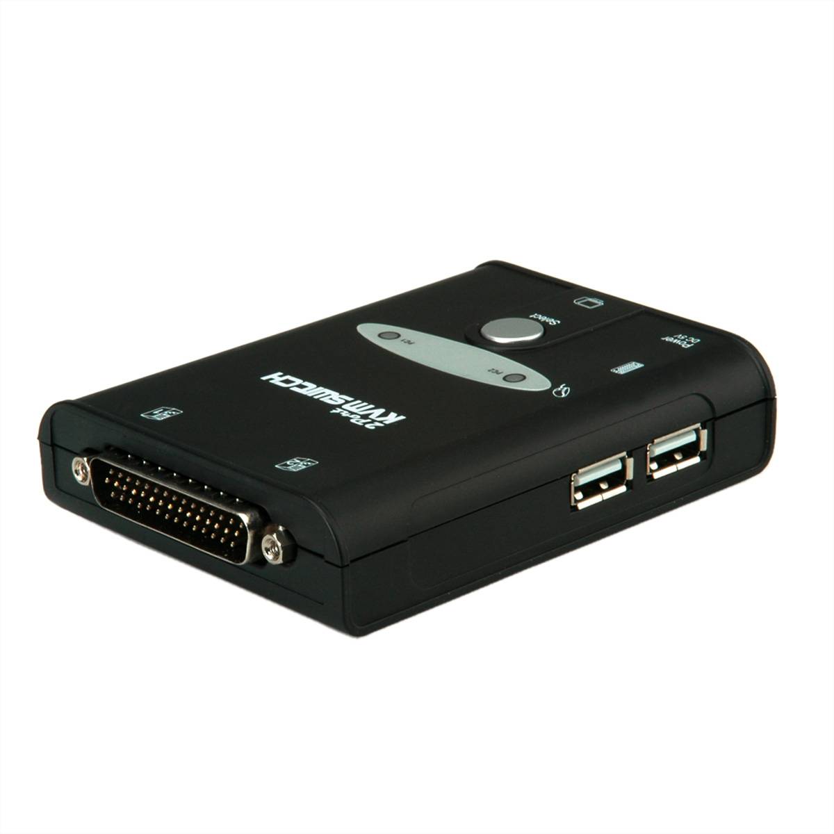 Value KVM-omskifter HDMI Tastatur 1920 x 1200 Pixel-0