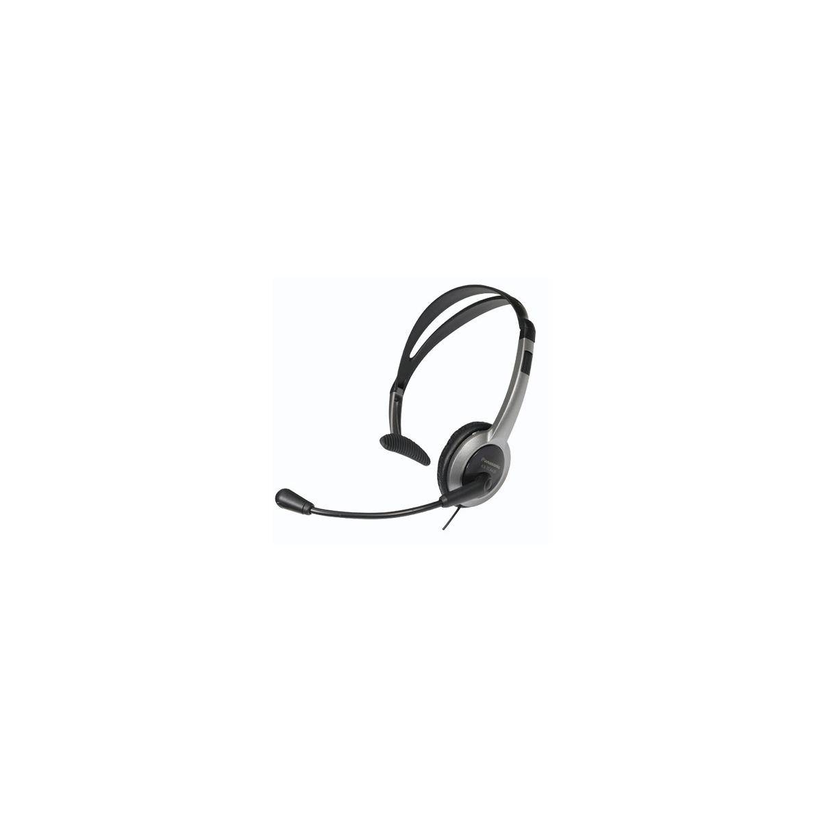 Panasonic RP-TCA 430 On Ear-headset kabelbundet Mono Sølv, Sort Indstilling af lydløs mikrofon Telefon-3