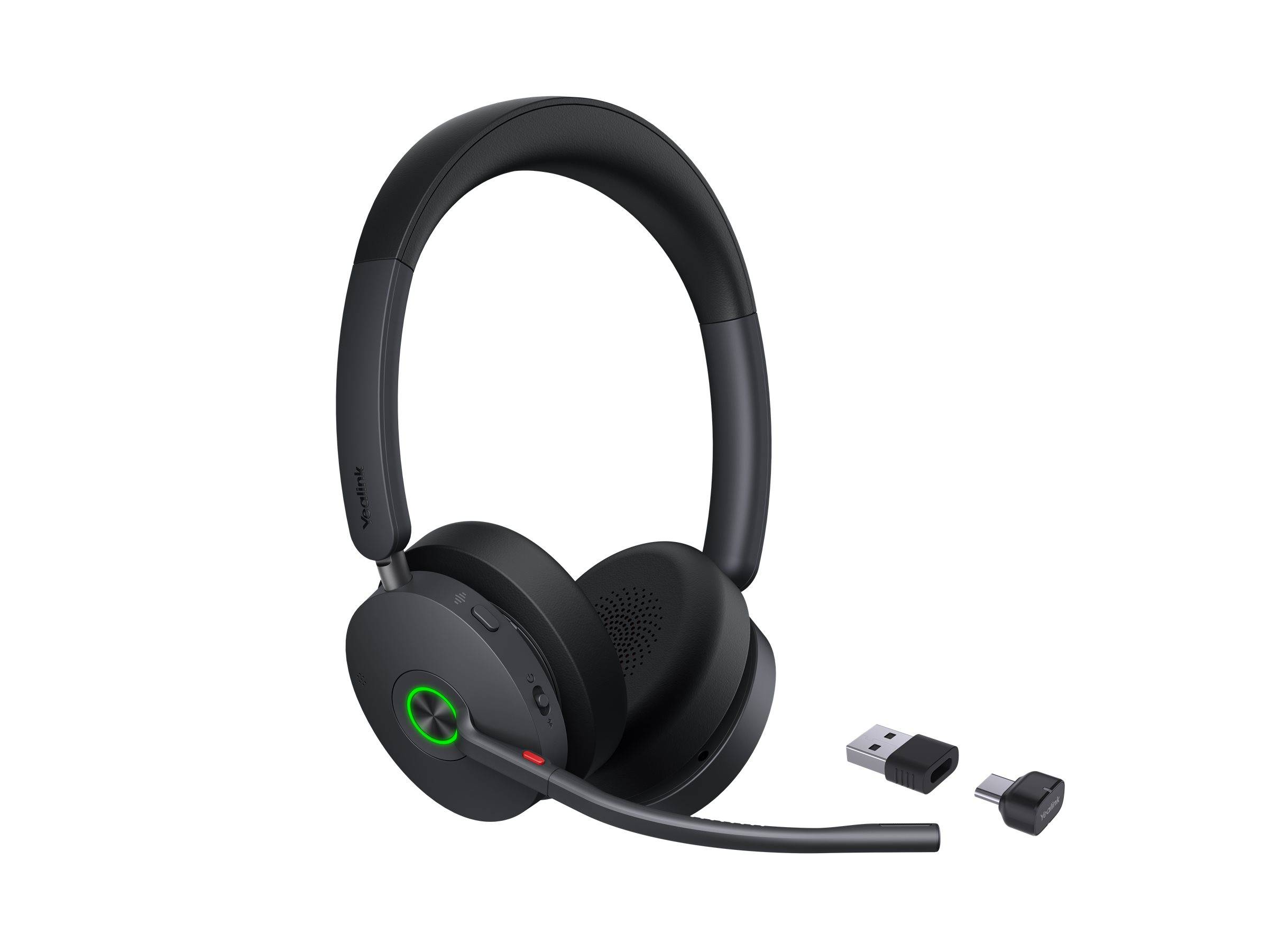 Yealink BH74 UC USB-C/A On Ear-headset Bluetooth® Stereo Flerfarvet Noise Cancelling Lydstyrkeregulering Computer-4