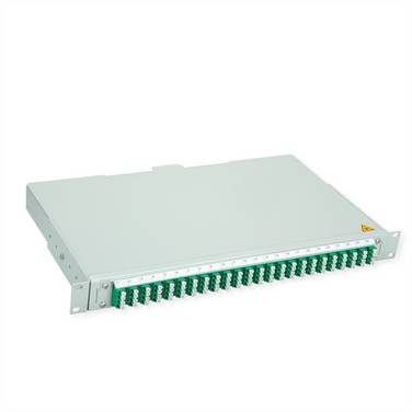 Telegärtner TELEGÄRTNER BASIS V LWL-Panel mit Kupplu    Glasfiber 1 U Grå