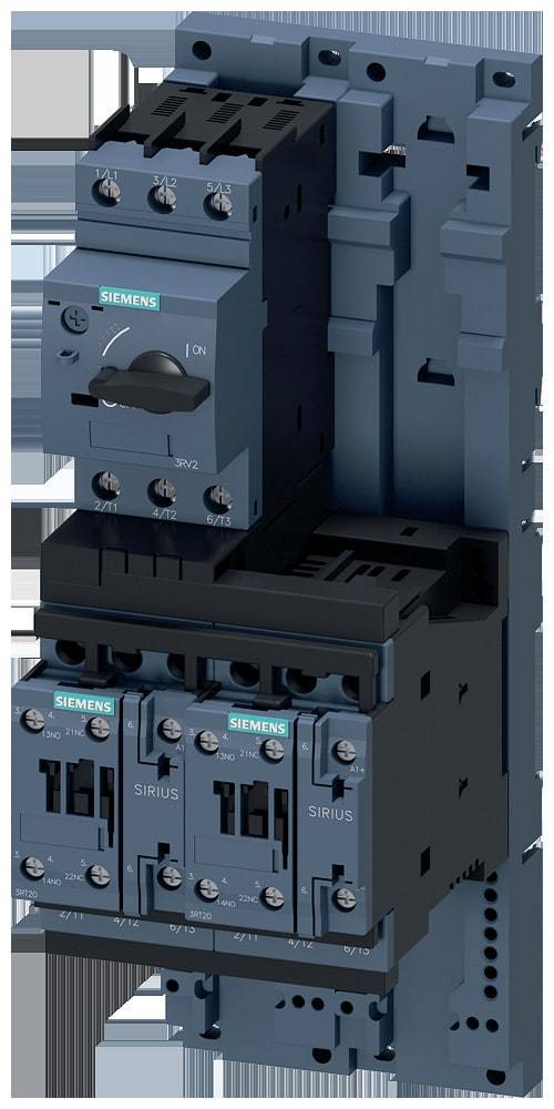 Siemens 3RA2220-1HB24-0BB4 3RA22201HB240BB4 Vendingsstarter Motorydelse ved 400 V 3 kW 690 V Nominel strøm 6.5 A