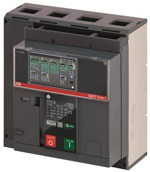 ABB E1.2B 1000 Ekip Dip LI 4p F F Effektafbryder 1 stk 4 x sluttekontakt Indstillingsområde (strøm): 15000 mA (max) Koblingsspænding (max.): 690 V/AC Piece
