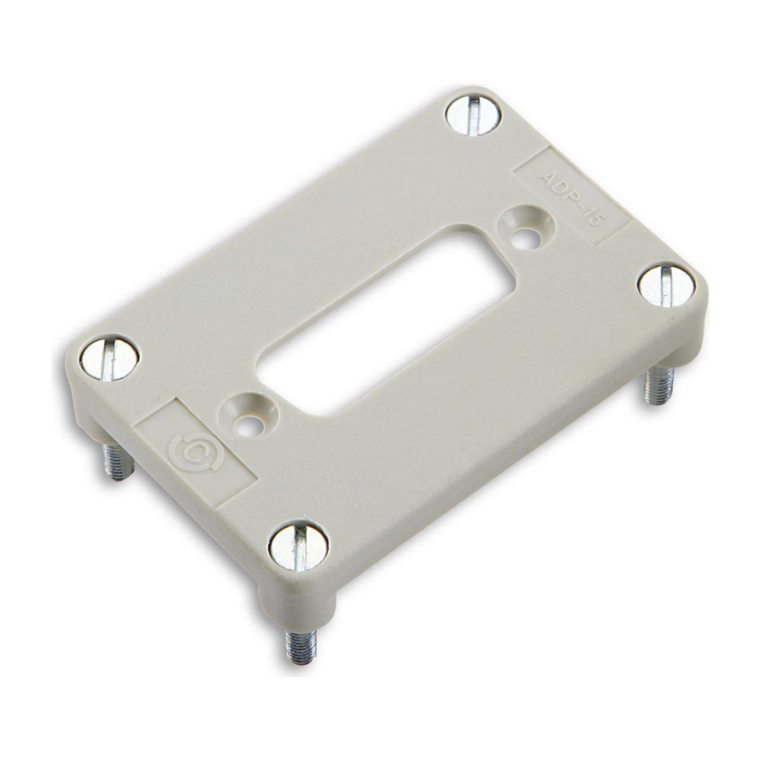 Adapterplade til 1 D-SUB anvendelse 15-polet serie H-B 6 H-B 6 11764202 LAPP 10 stk