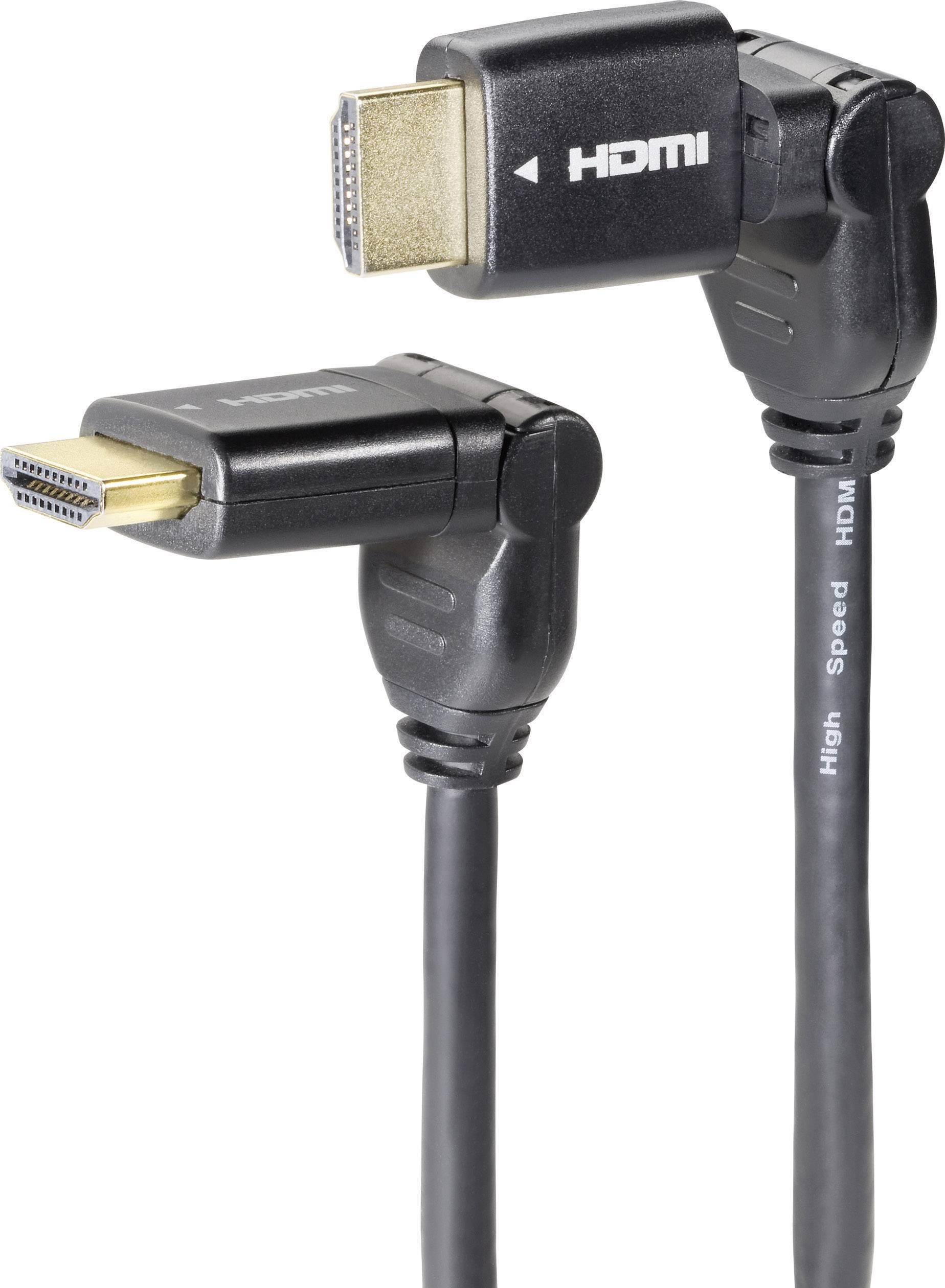 Næb Hvis batteri Hama HDMI Tilslutningskabel HDMI-A-stik, HDMI-A-stik 5.00 m Sort 39667  Audio Return Channel, Ultra HD-HDMI HDMI-kabel | Conradelektronik.dk