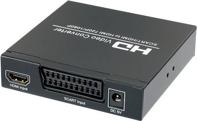 SpeaKa Professional AV Konverter SP-HD/SC-01 [Scart - HDMI, Phono-Digital] 1920 1080 Pixel | Conradelektronik.dk