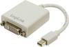 LogiLink CV0037 DisplayPort / DVI Adapter [1x Mini-DisplayPort stik - 1x DVI-bøsning 24+5pol. ] Hvid 0.09 m