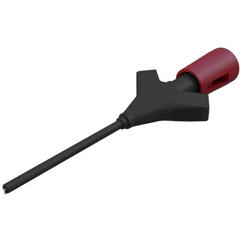 Thumbnail - SKS Hirschmann MICRO-KLEPS rt Krokodilklemme Steckanschluss 0.64 mm Ohne Messkategorie Rot