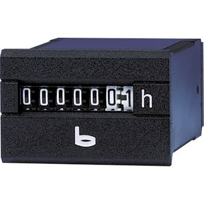 'Stundenzähler mit Anzeige von 000001 Stunden.'