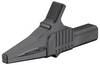 Stäubli XKK-1001 Sicherheits-Abgreifklemme Steckanschluss 4 mm CAT II 1000 V Schwarz