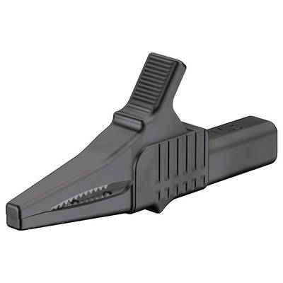 Stäubli XKK-1001 Sicherheits-Abgreifklemme Steckanschluss 4 mm CAT II 1000 V Schwarz