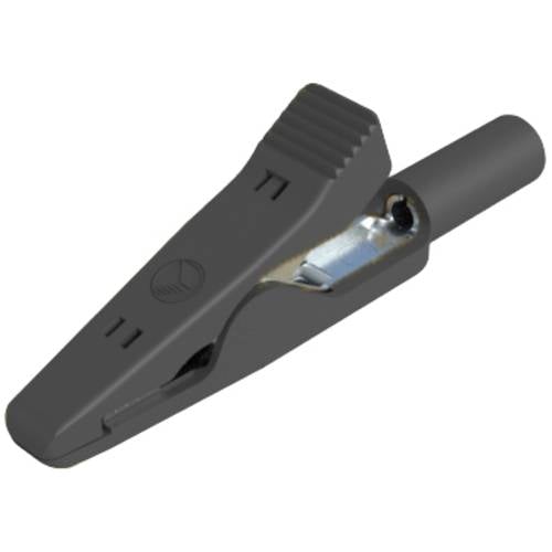 Thumbnail - Hirschmann Test & Measurement MA 1 S sw Krokodilklemme Steckanschluss 2 mm Ohne Messkategorie Schwarz