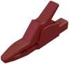 Hirschmann Test & Measurement AK 2 B 2540 I rt Sicherheits-Abgreifklemme Steckanschluss 4 mm CAT II 1000 V Rot