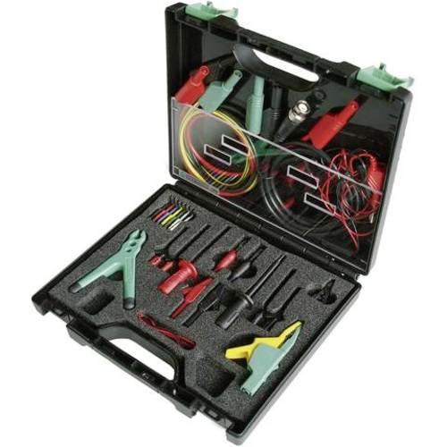 Hirschmann Test & Measurement PMS SKS Electronic Sicherheits-Abgreifklemmen-Set Steckanschluss 4 mm, Steckanschluss 2 mm...