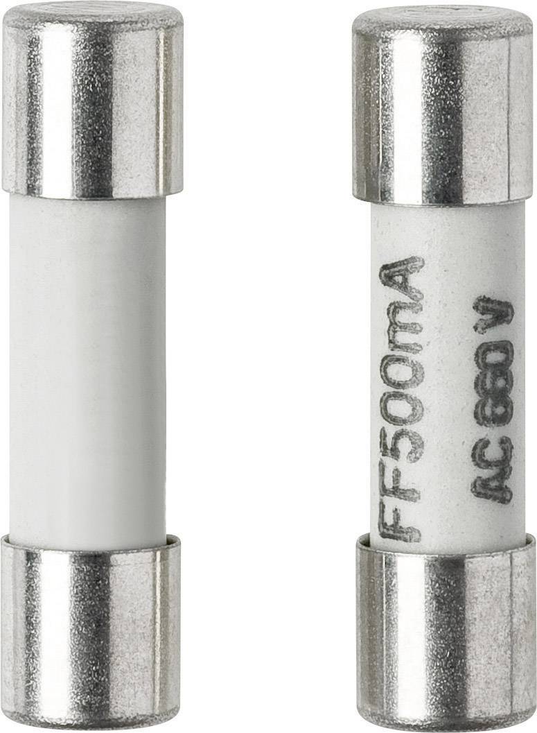 CONRAD VOLTCRAFT Feinsicherung (Ø x L) 5 mm x 20 mm 500 mA 660 V Superflink -FF- Inhalt 1 St.