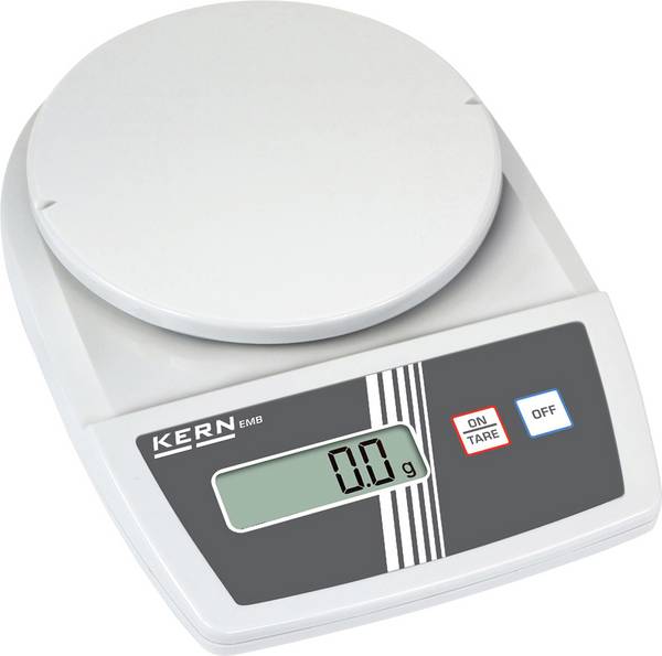 Kern EMB5001 Schulwaage EMB 500-1 Wägebereich (max.) 500 g Ablesbarkeit 0.1 g batteriebetrieben Weiß
