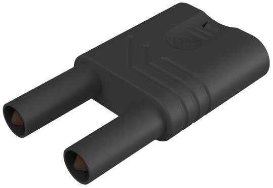 SKS Hirschmann KST S WS sw Sicherheits-Kurzschlussstecker Schwarz Stift-Ø: 4 mm 1 St.