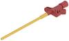 Hirschmann Test & Measurement KLEPS 2600 rt Sicherheits-Abgreifklemme Steckanschluss 4 mm CAT II Rot