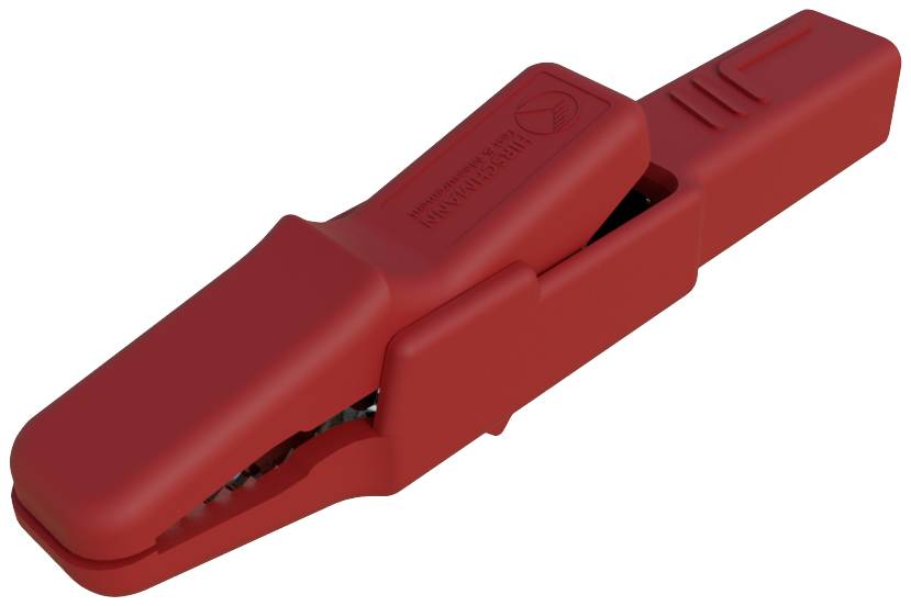 SKS Sicherheits-Abgreifklemme Steckanschluss 4 mm CAT II 300 V Rot SKS Hirschmann AK 2 B