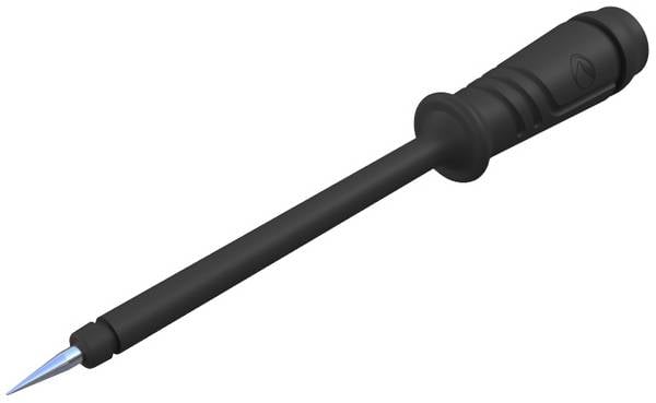 Hirschmann Test & Measurement PRUEF 2 sw Prüfspitze 973368100 Steckanschluss 4 mm Ohne Messkategorie Schwarz 1 St.