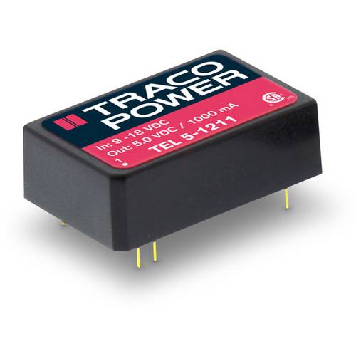 TracoPower TEL 5-1210 DC/DC-Wandler, Print 12 V/DC 3.3 V/DC 1.2 A 6 W Anzahl Ausgänge: 1 x Inhalt 1 St.